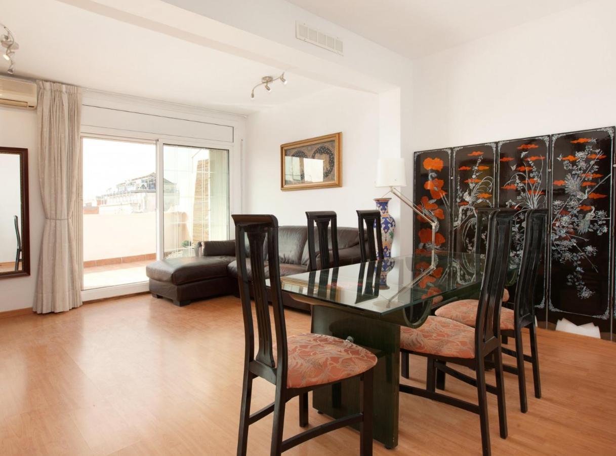 Ferienwohnung Rambla Cat - Penthouse With Terrace Barcelona Exterior foto