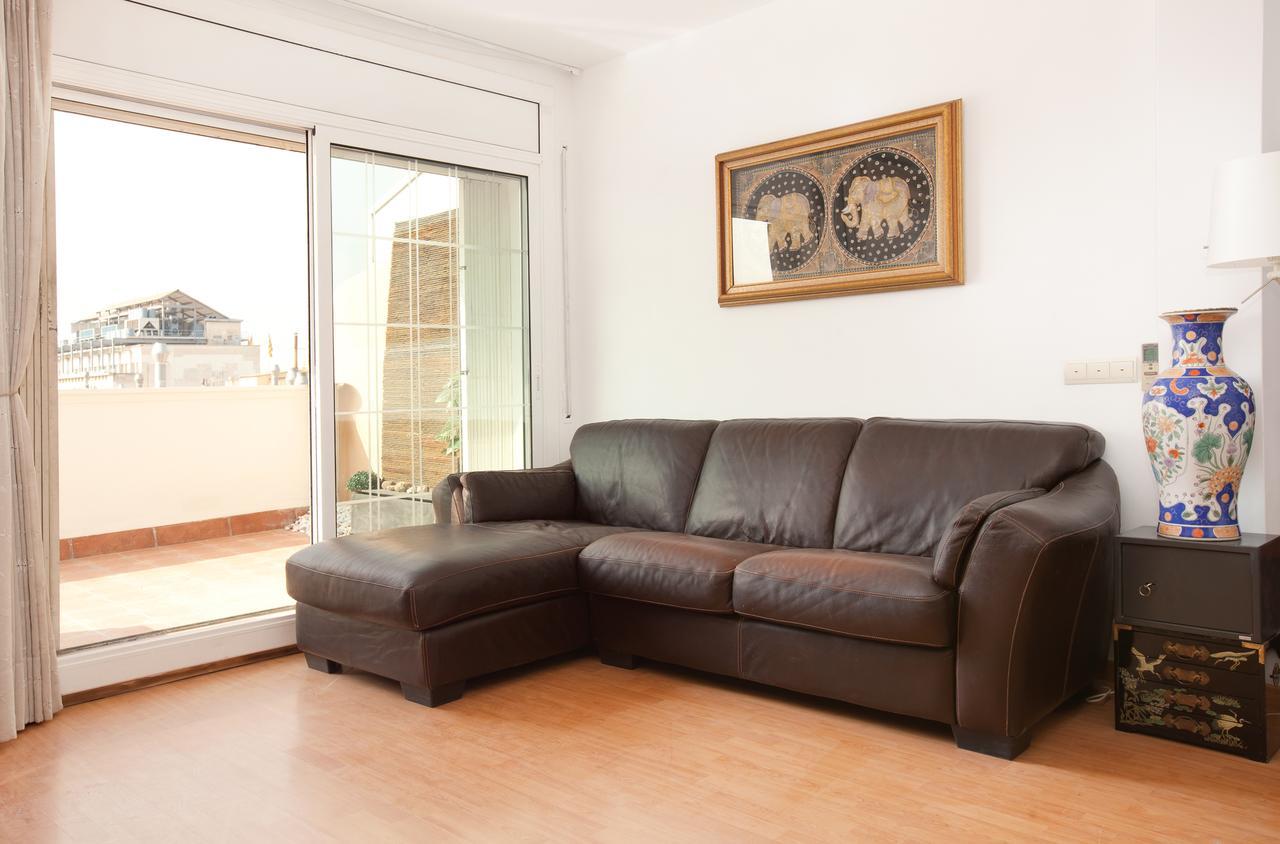 Ferienwohnung Rambla Cat - Penthouse With Terrace Barcelona Exterior foto