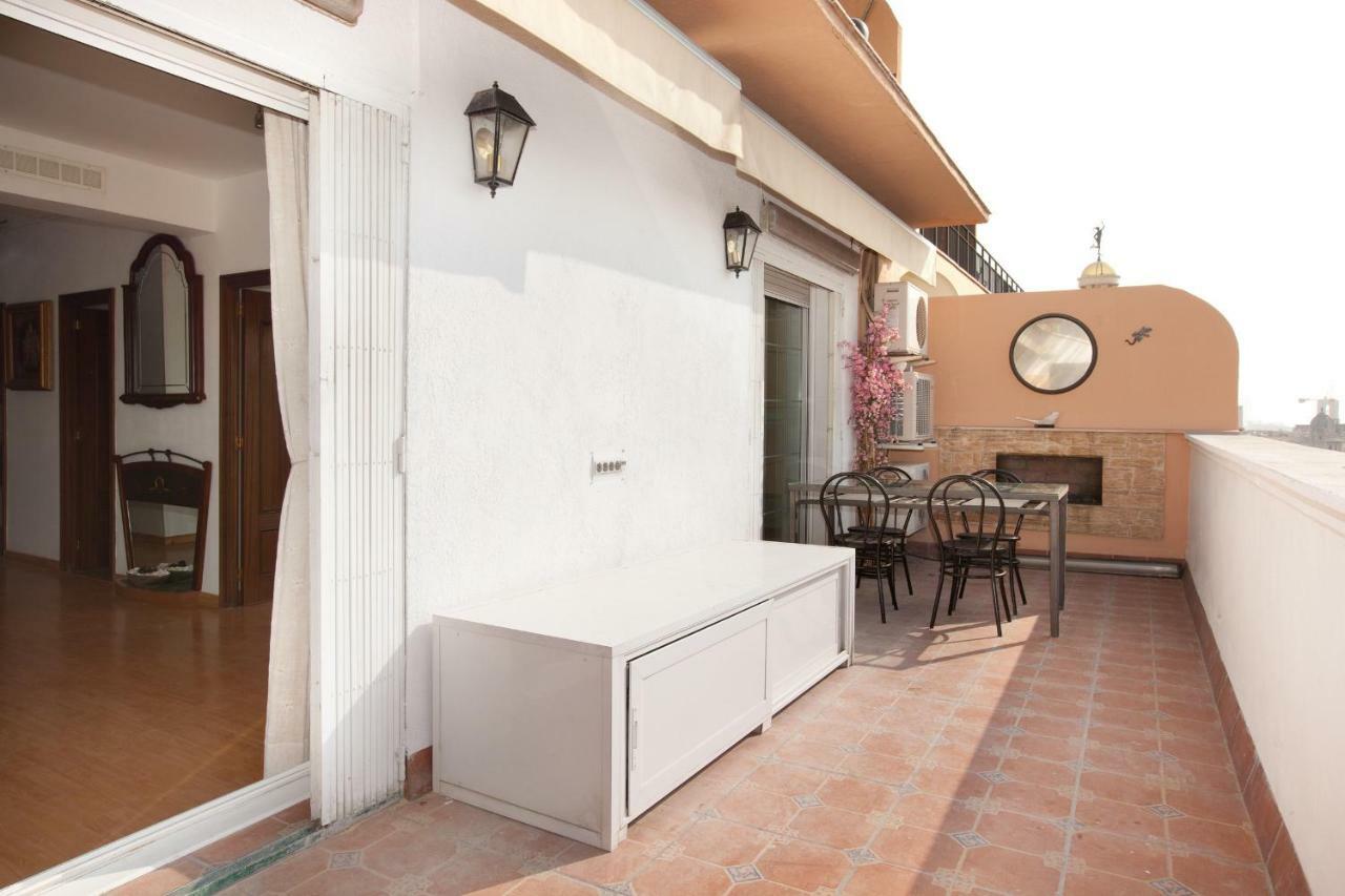 Ferienwohnung Rambla Cat - Penthouse With Terrace Barcelona Exterior foto